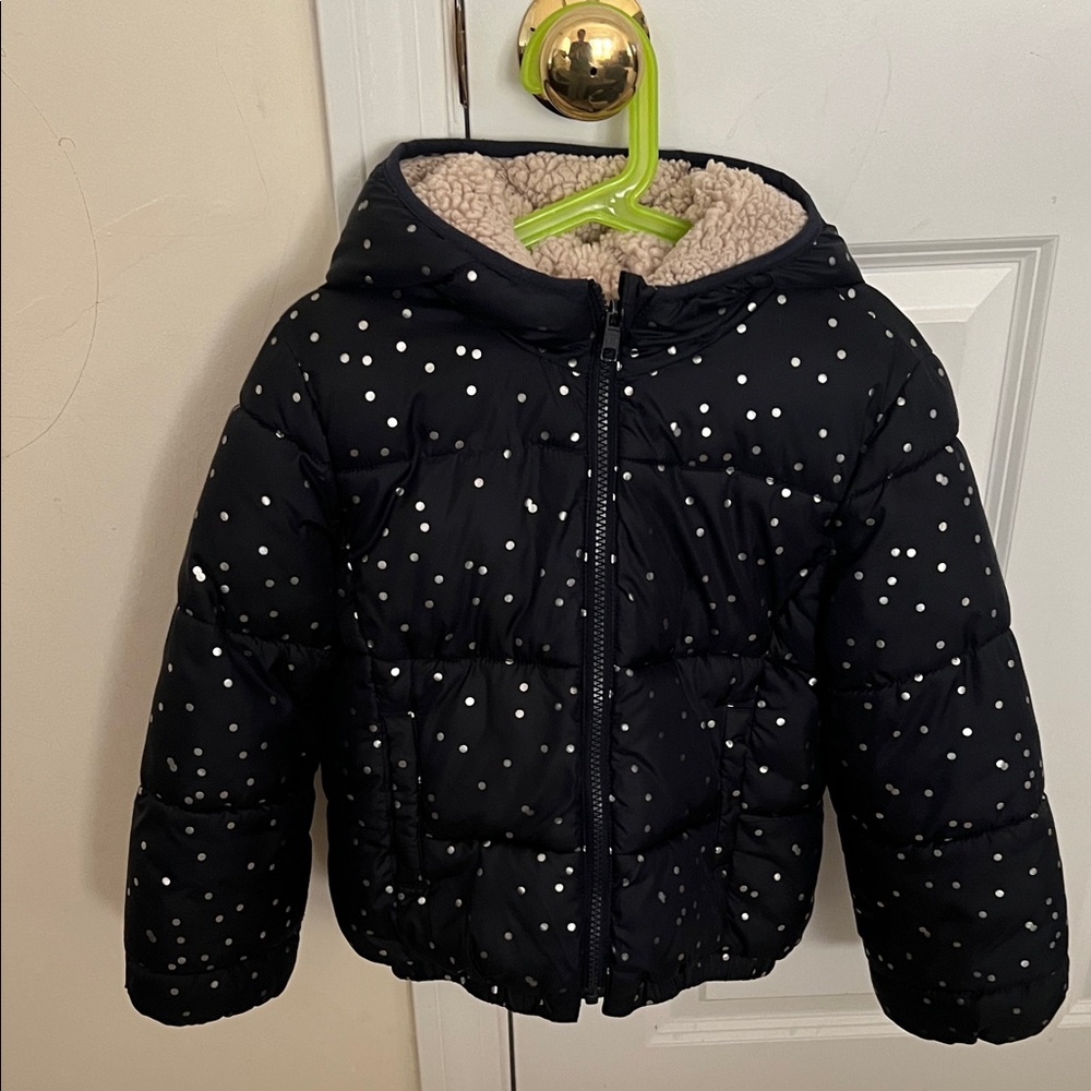 GAP Kids Cream Sherpa Jacket